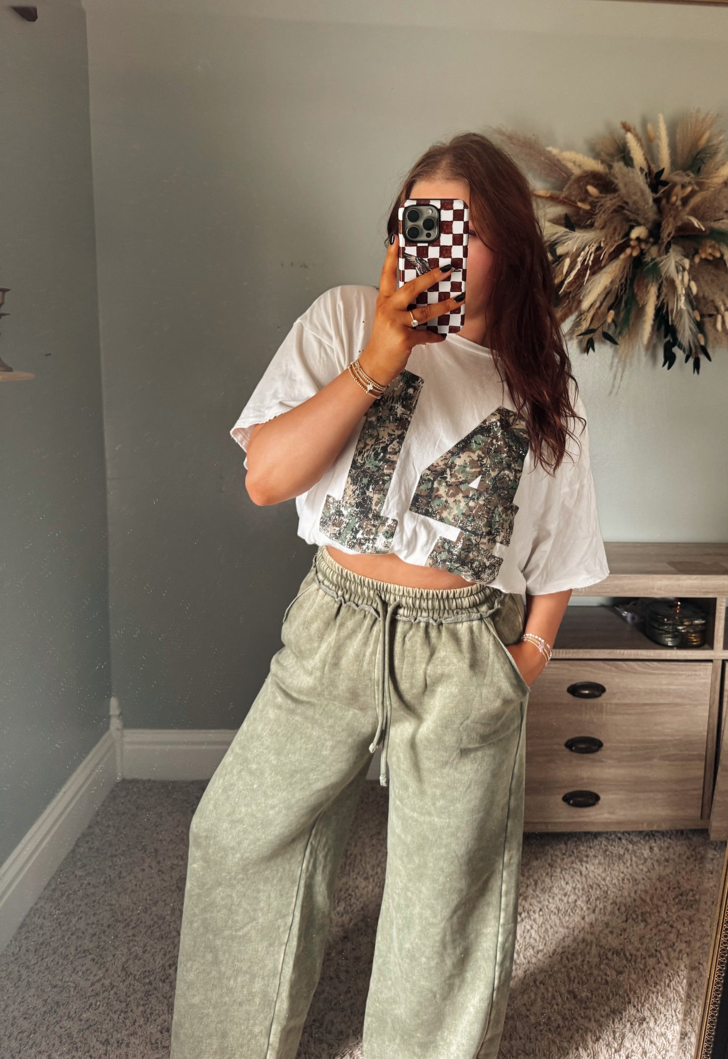 Varsity Camo 14 Oversized Tee