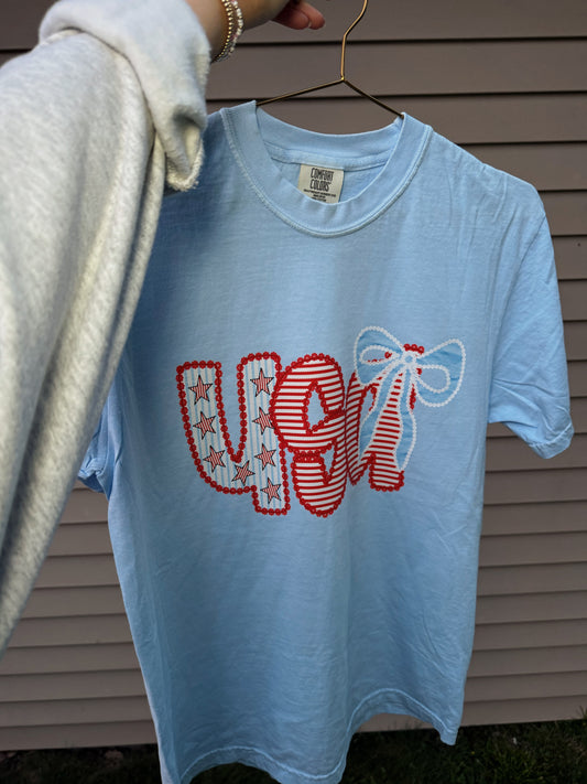 USA graphic tee