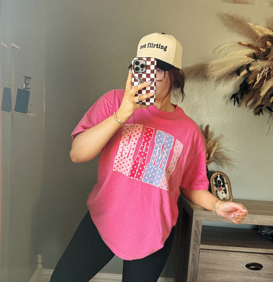 Polka Dot Mama Graphic Tee