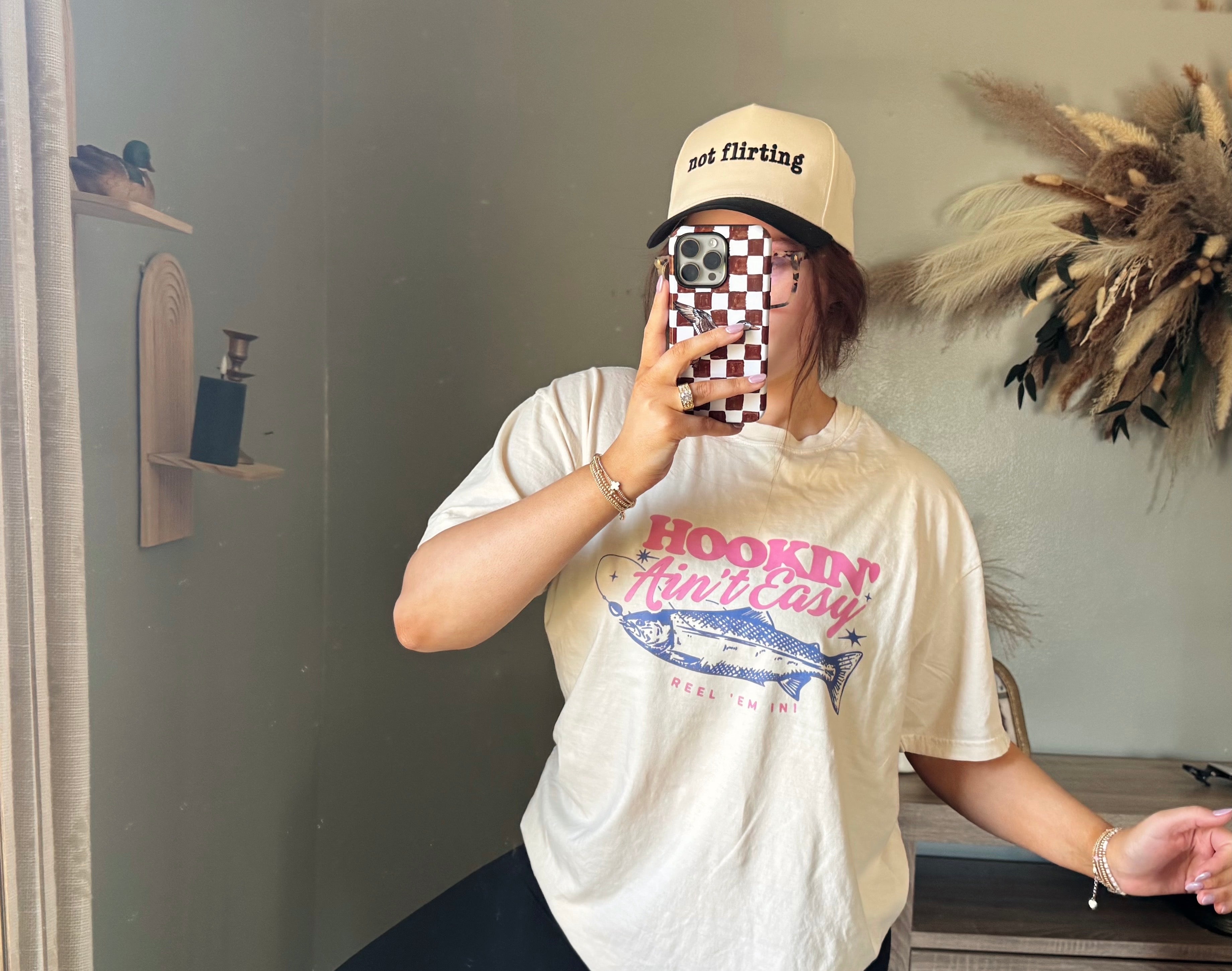 Hookin Ain't Easy Graphic Tee